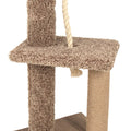 2 STORY CAT POST W/LAMINATE BASE 15.5X15.5X32 IN