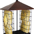 WILDLIFE SCIENCES FLY-THROUGH SUET CAKE FEEDER 4 CAKE CAP BRONZE/BLACK