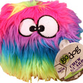 GODOG FURBALLZ DOG TOY LG RAINBOW