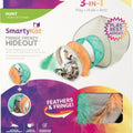 SMARTYKAT FRINGE FRENZY CAT HIDEOUT W/ TUNNEL