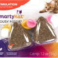 SMARTYKAT MOUSY MAYHEM COMPRESSED MICE CAT TOYS