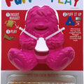 YETI PET PRODUCTS HANGRY YETI PUFF & PLAY DOG TOY  PINK