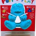 YETI PET PRODUCTS HANGRY YETI PUFF & PLAY DOG TOY  BLUE