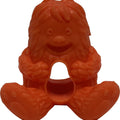 YETI PET PRODUCTS HANGRY YETI PUFF & PLAY DOG TOY  ORANGE