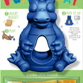 YETI PET PRODUCTS HANGRY DRAGON PUFF/PLAY DOG TOY  BLUE
