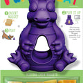 YETI PET PRODUCTS HANGRY DRAGON PUFF/PLAY DOG TOY  PURPLE