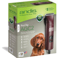 ANDIS PROCLIP AGC SUPER 2 SPEED CLIPPER FOR PETS 3400/4400 SPM BURGUNDY