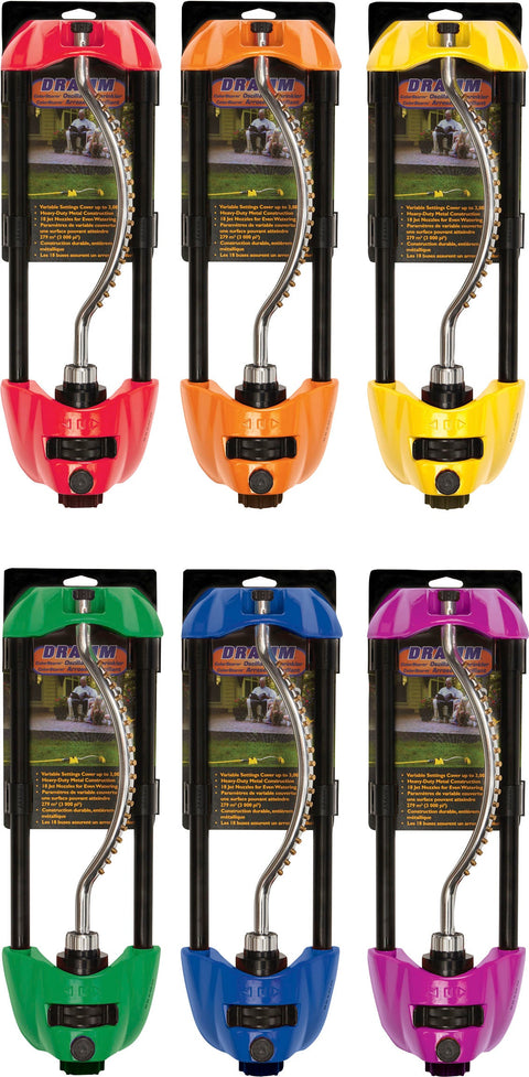 DRAMM COLORSTORM OSCILLATING SPRINKLER  ASSORTED
