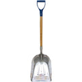 BULL #14 SCOOP SHOVEL W/WEARSTRIP D HANDLE 36 IN