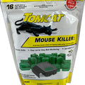 TOMCAT MOUSE KILLER I REFILLABLE BAIT STATION 1 OZ-16 CT BLACK