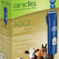 ANDIS AGC2 SUPER 2 SPEED HORSE CLIPPER 3400/4400 SPM BLUE