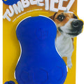 JW TUMBLE TEEZ TREAT DOG TOY LG BLUE
