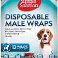 SIMPLE SOLUTION DISPOSABLE MALE WRAP SM-12 PK