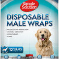 SIMPLE SOLUTION DISPOSABLE MALE WRAP LG-12PK