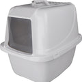 VAN NESS ENCLOSED CAT LITTER PAN LG WHITE
