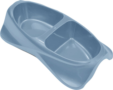 VAN NESS LIGHTWEIGHT DOUBLE DISH 50 OZ BLUE