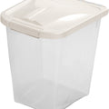 VAN NESS PET FOOD CONTAINER 10 LB WHITE