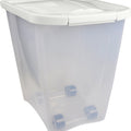 VAN NESS PET FOOD CONTAINER 25 LB WHITE