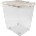 VAN NESS PET FOOD CONTAINER 50 LB WHITE