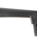 HOOF PICK W/BRUSH 7 IN BLACK