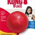 KONG BALL W/HOLE XLARGE RED