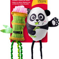 KONG SCRATTLES PANDA 2 PK BLACK/WHITE/GRE