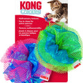 KONG CRACKLES FLUFF BALLS CAT TOY ONE SIZE ASSORTED