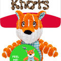 KONG FLOPPY KNOTS FOX XSMALL