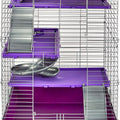 KAYTEE MULTI-LEVEL FERRET HOME 24X24 IN PURPLE