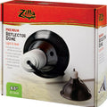 PREMIUM REFLECTOR DOME LIGHT & HEAT 8.5 IN BLACK