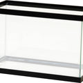AQUEON STANDARD RECTANGULAR AQUARIUM 5.5 GAL-12X8X10 BLACK