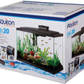 AQUEON LED AQUARIUM KIT RECTANGLE 20 GAL H-24X12X BLACK