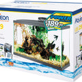 AQUEON LED AQUARIUM KIT RECTANGLE PREPRICED 29 GAL-30X12X18 BLACK