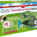 KAYTEE MY FIRST HOME STARTER KIT FERRET/CHINCHILLA 30X18X29 IN