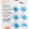 AQUEON PURE LIVE BENEFICIAL BACTERIA AND ENZYMES 30 GAL-8 PK