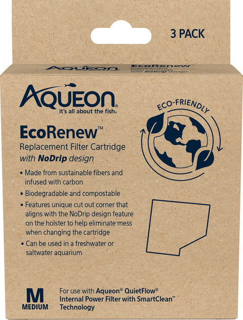 AQUEON ECORENEW FILTER CARTRIDGES M/3PK