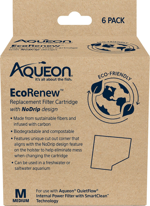 AQUEON ECORENEW FILTER CARTRIDGES M/6PK