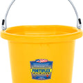 FORTIFLEX FLAT BACK BUCKET 20 QT YELLOW