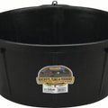 LITTLE GIANT RUBBER FEEDER TUB W/HOOKS 6.5 GAL BLACK