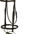 GATSBY PLAIN RAISED ENGLISH BRIDLE COB HAVANA