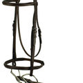 GATSBY PLAIN RAISED ENGLISH BRIDLE HORSE HAVANA