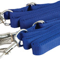GATSBY ADJUSTABLE NYLON CROSS TIES W/PANIC SNAP 5-9 FT ROYAL BLUE