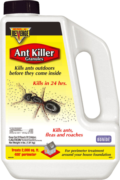 Bonide 45672 Revenge Ant Killer Granules, 4 lbs