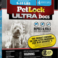 PETLOCK ULTRA FLEA & TICK CONTROL FOR DOGS 5-10 LB-4 PK