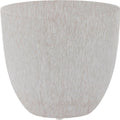 ARTLUMIN BOLA ROUND PLANTER 7 IN BONE