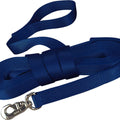 HAMILTON SINGLE THICK LUNGE LINE W/SWIVEL 26 FT NAVY