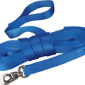 HAMILTON SINGLE THICK LUNGE LINE W/SWIVEL 26 FT BLUE