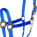 HAMILTON ADJUSTABLE CHIN HALTER W/SNAP LG BLUE