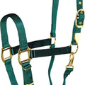 HAMILTON ADJUSTABLE CHIN HALTER W/SNAP AVG HUNTER GREEN