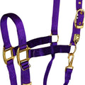 HAMILTON ADJUSTABLE CHIN HALTER W/SNAP AVG PURPLE